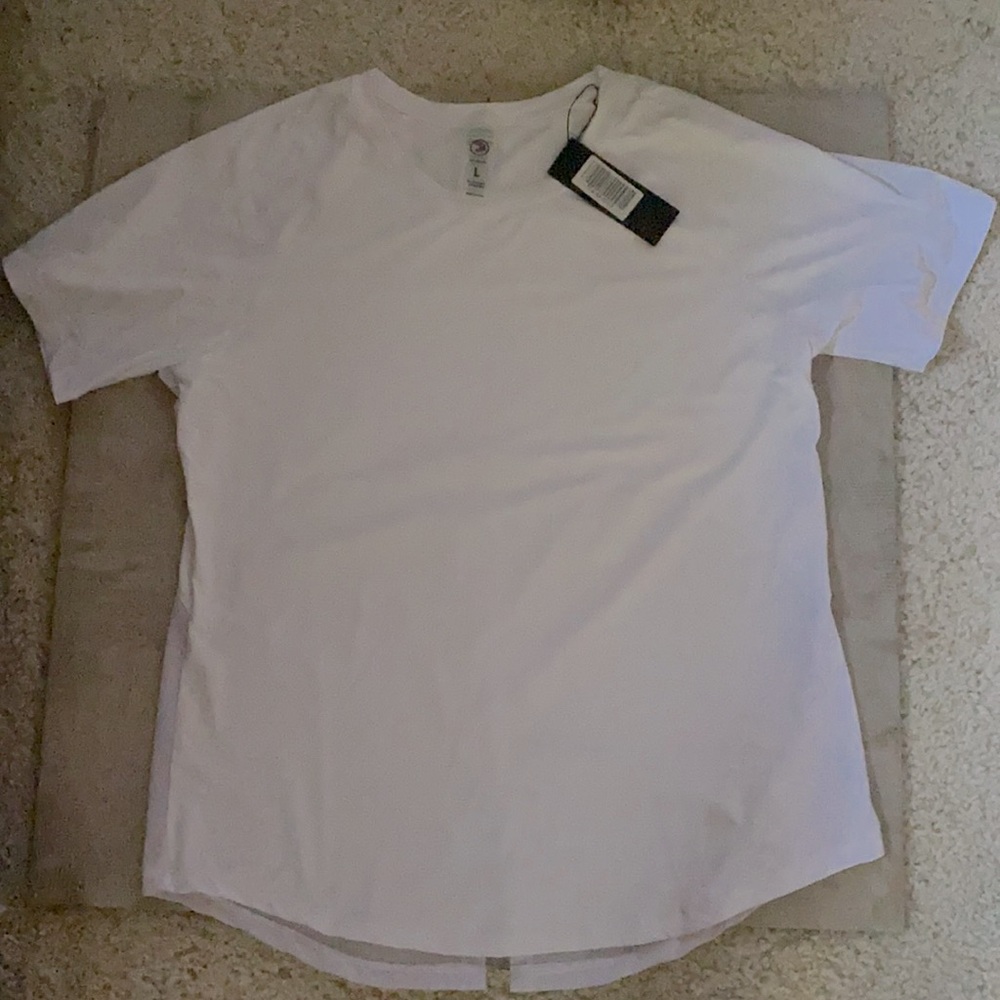 Savvi White Ashtanga Tee